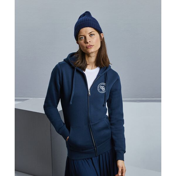 Women's authentic zipped hooded sweatshirt Thumbnail